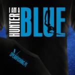 koszulka, wzór BLUEHUNTER 001